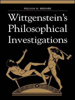 cover image of Wittgenstein's Philosophical Investigations
